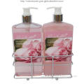 Rose Fragrance Bath Accessories Set with ISO22716 approval